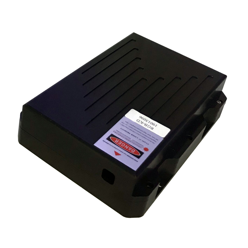 OEM 12W RGB Laser Module Multi-wavelength Red Green Blue DPSS Laser Diode High Power CW Diodes With Power Adapter Driver Board