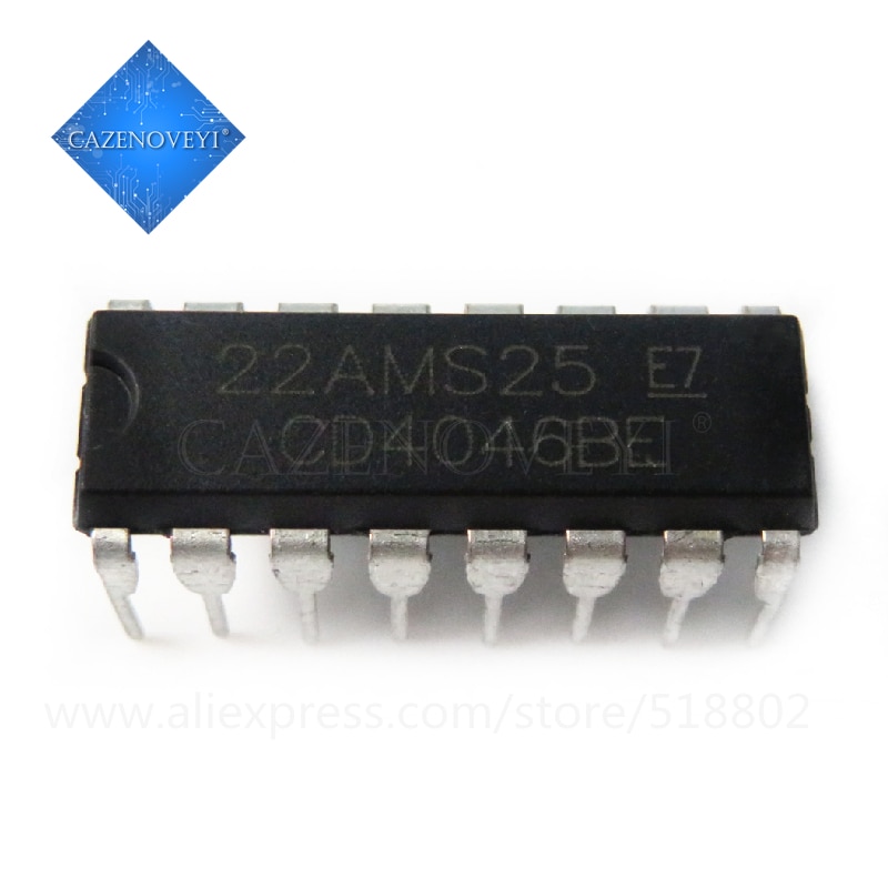 1pcs/lot CD4046BE CD4046 DIP-16 In Stock