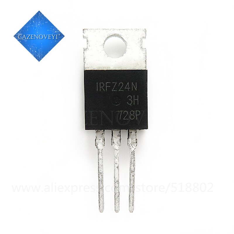 1pcs/lot IRFZ24NPBF IRFZ24N IRFZ24 55V 17A TO-220 In Stock