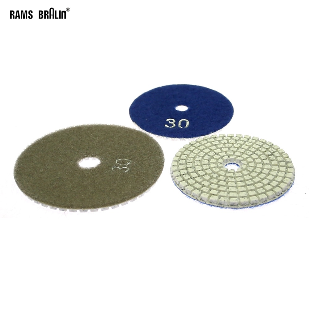 1 piece Stone Polishing Pad P30 - P3000 Coarse grinding to Fine polishing Disc