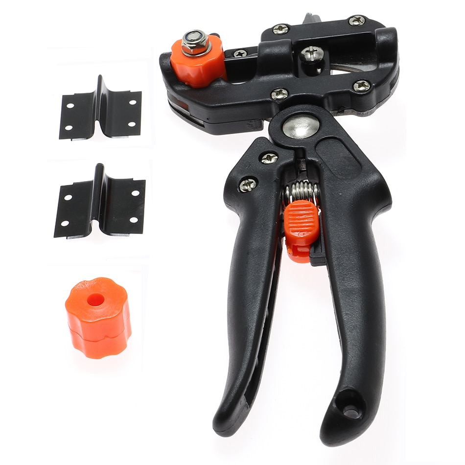 Garden Tools Grafting Pruner Garden Secateurs Sharp Chopper Vaccination Cutting Tree Plant Shears and Graft Film Tape Kits Tool
