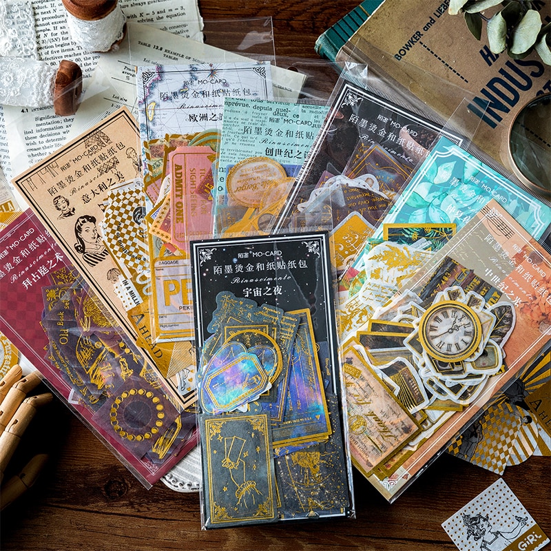 60pcs/pack Midsummer Night's Dream Decorative Stickers Scrapbooking Stick Label Diary Stationery Album Journal Stickers