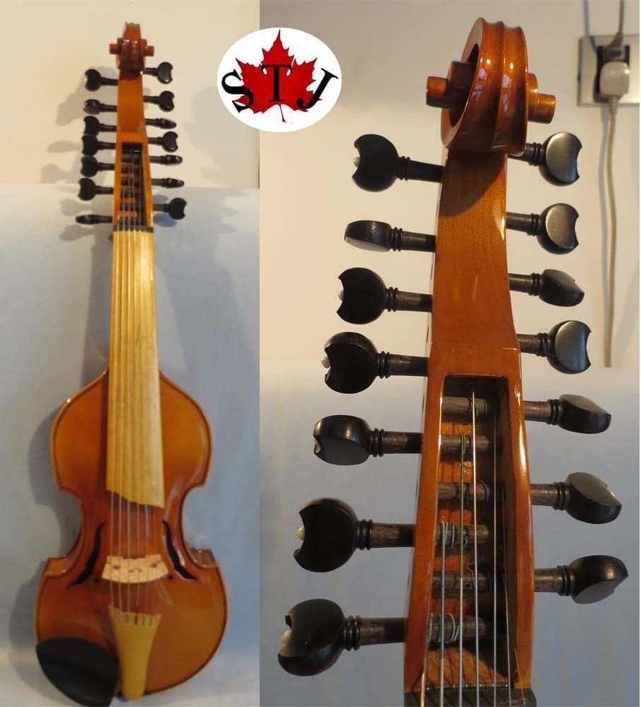 SONG Brand maestro 7×7 strings 14" Viola d'Amore 4/4 violin #12951s