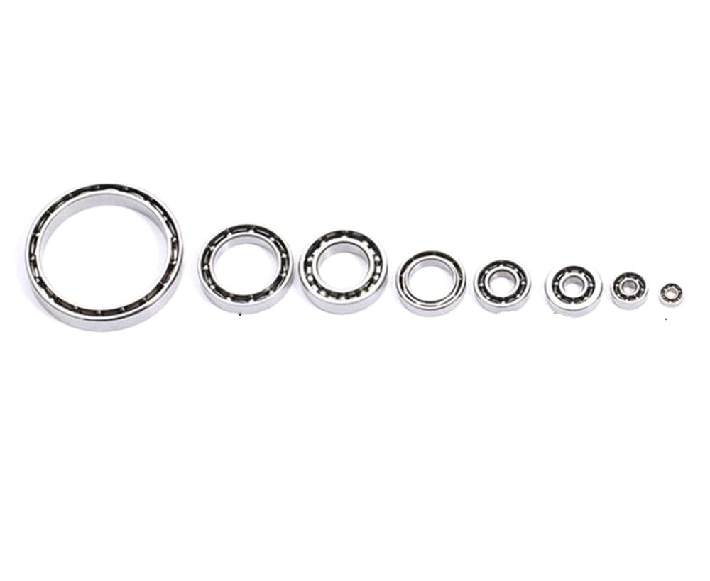 10pcs Inner Diameter 1.5mm To 9mm Gcr15 ABEC1/ABEC3 Open Tpye Thin-wall Deep Groove Ball Bearing