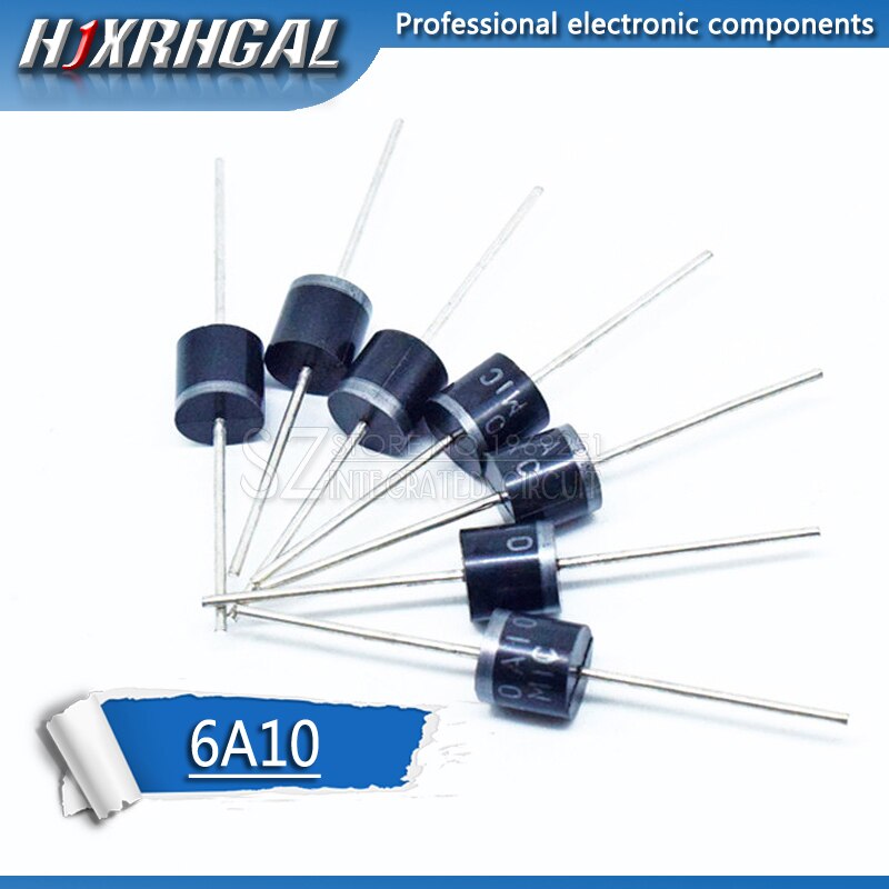 1pcs Rectifier Diode 6A 1000V R-6 6A10 hjxrhgal
