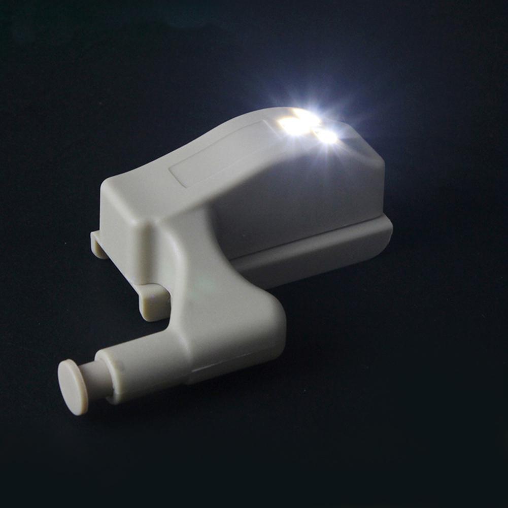 1pcs Cabinet Hinge LED Sensor Lights for Wardrobe Cupboard Home Door Closet Hinge Light Furniture Hardware Night Lights