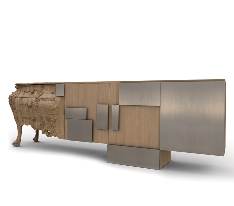 3X PACK, French Design Console Table with Claw Foot / 270cm Length,90cm High and 56cm Width