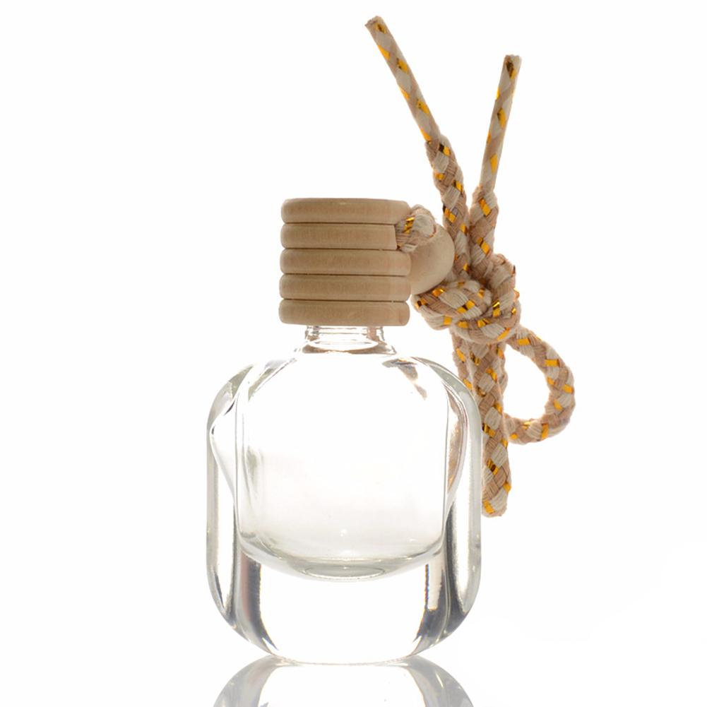 Clear Empty Bottle Car Hanging Ornament Home Air Freshener Perfume Container 2019