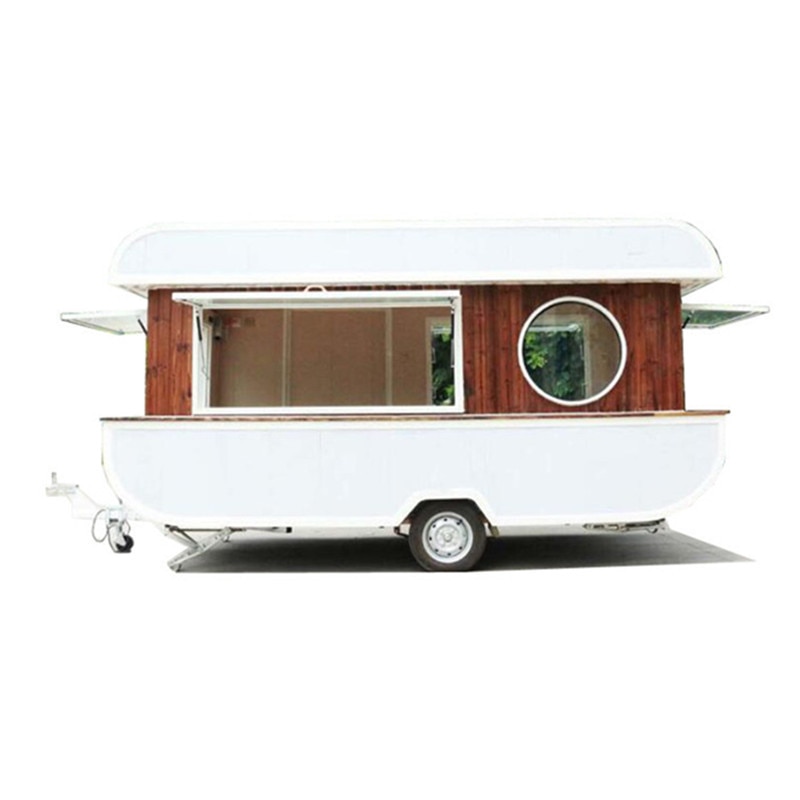5M customized mobile ice cream truck fast food trailer street food cart for sale