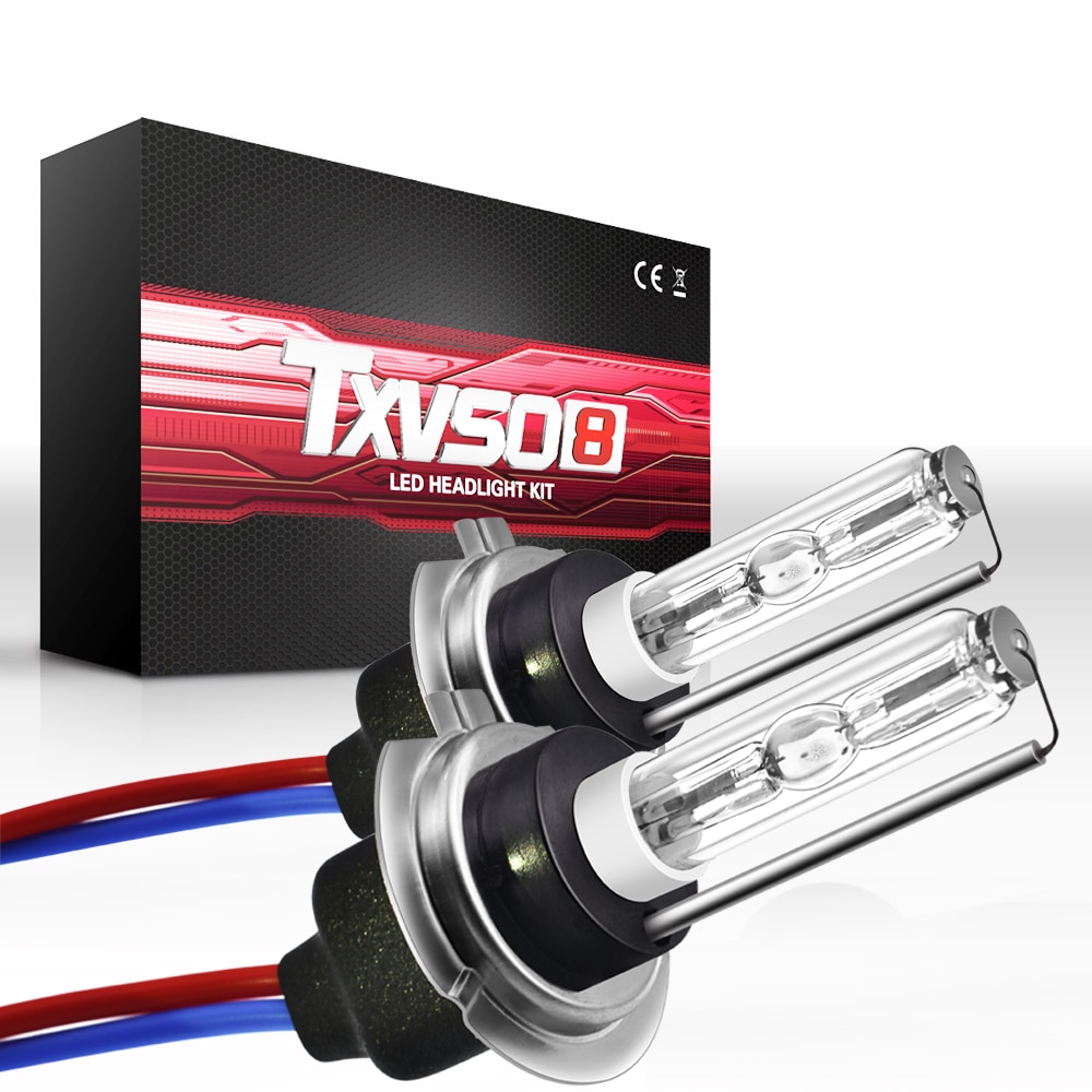 TXVSO8 H7 Xenon HID Kit 110W 2Pcs H7 Xenon 12V 55W Bulbs 4300K 5000K 6000K 8000K 1000W 12000W For BMW E87 Golf 5 Mercedes E W211