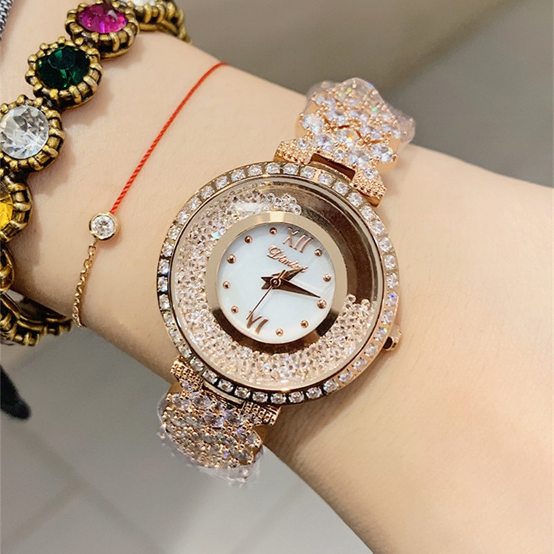 New Rose Gold Women Watches Business Quartz Watch Ladies Top Brand Luxury Female Wrist Watch Girl Clock Hours montre femme 2019