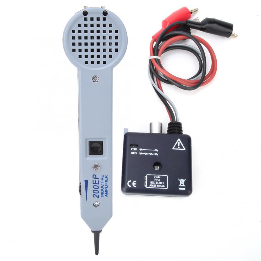 231x55x28mm 200EP Cable Tester Tone Generator Inductive Amplifier High Accuracy Wire Tester with Adjustable Volume Cable