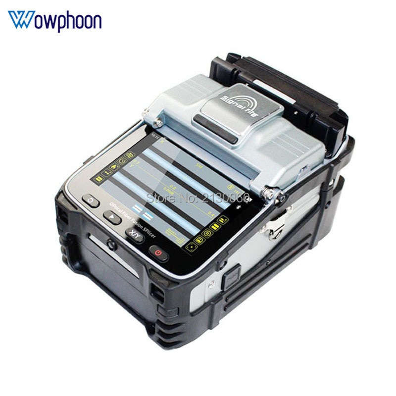 Free shipping Signal fire AI-7C Soudeuse Fibre Optique FTTH Fusion Splicer Machine upgraded from Signalfire AI7 AI-7