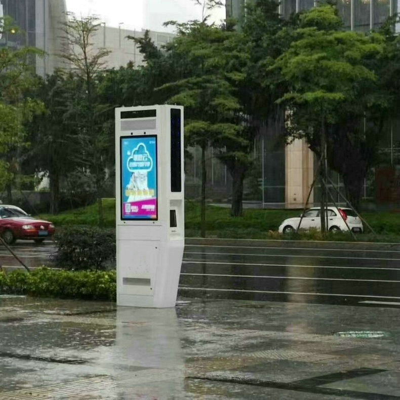 43 50 55 inch outdoor iP65 ad digital kiosk FHD 1080p lcd display Multimedia advertising screen monitor