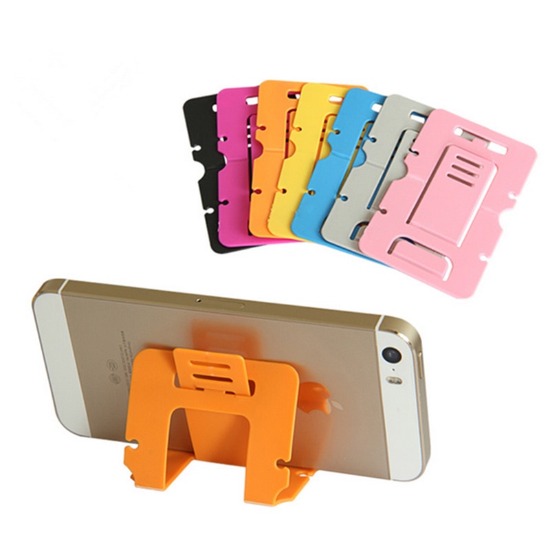 3pcs NEW Universal Adjustable Mobile Phone Holder for iPhone Huawei Xiaomi Plastic Phone Stand Desk Tablet Folding Stand Desktop