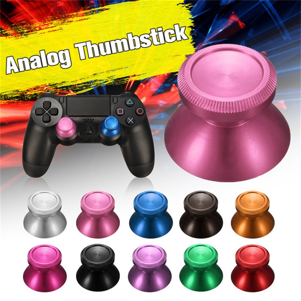1PC Metal Aluminum Slim Controller Thumbsticks Joystick Grip Analog stick For PS4 Xbox One Accessories