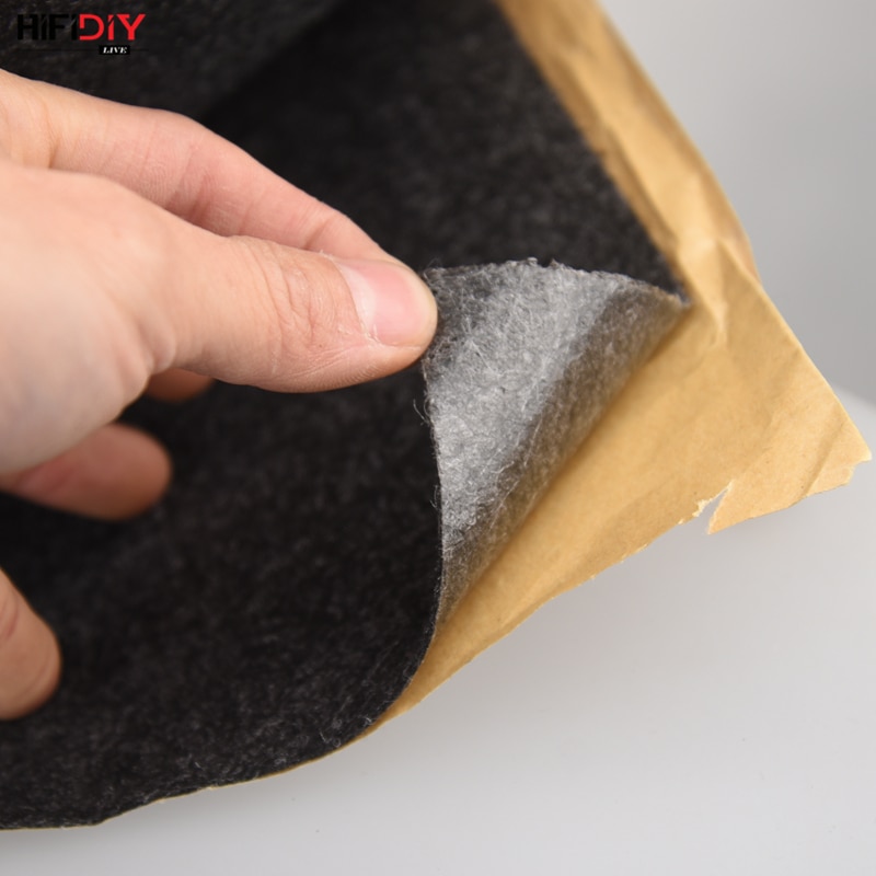HIFIDIY LIVE Width 1m Subwoofer Speaker Felt Flannel Sound-absorbing Cotton Decorative KTV Stage Speaker DIY 2.5mm Self-adhesive
