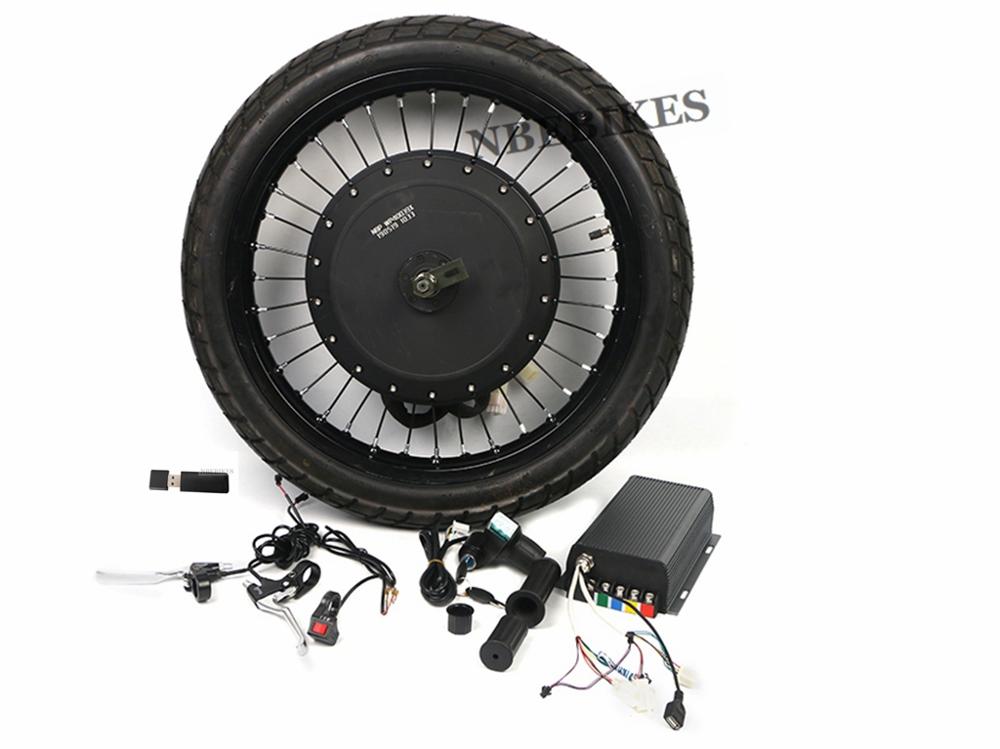 Bluetooth ! 72v 8000w QS V3 273 Electric Bike hub Motor Conversion Kit with Sabvoton Controller