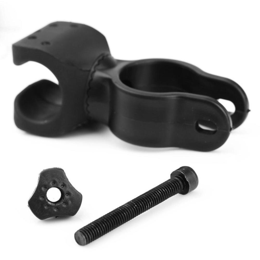 Nieuwe upgrade 360 Swivel Fiets LED Zaklamp Mount Bracket Flash Torch Houder Front Light Clip Klem Lantaarn Fiets Accessoires