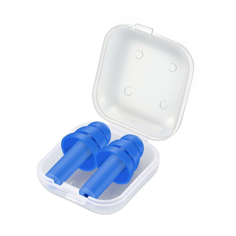 1Pair/3Pairs Spiral Waterproof Silicone Ear Plugs Anti Noise Snoring Earplugs Comfortable For Sleeping Noise Reduction Accessory
