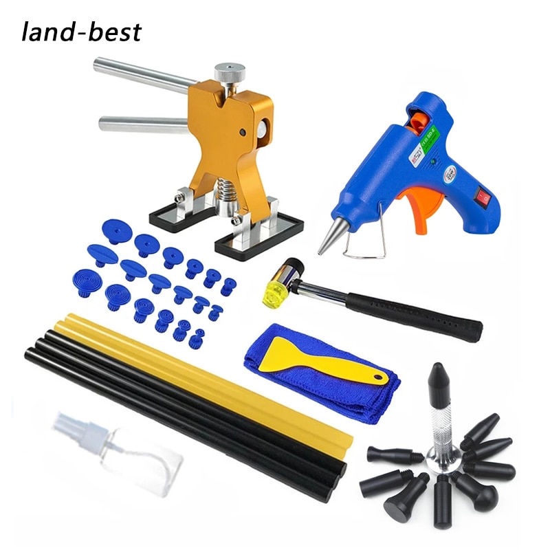 Car Body paintless dent repair tools Dent Repair Kit Car Dent Puller with Glue Puller Tabs Removal Kits for Vehicle Car Auto