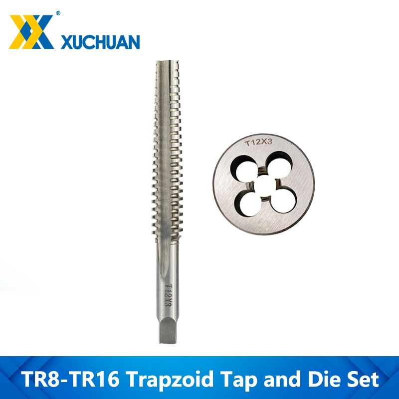 HSS Screw Thread Tap And Die Set 2pcs Right Rotation CNC For Metalworking Kit Machine Plug Screw Tap Drill Bit Round Die