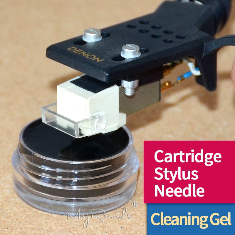 Professional Anti-static Turntable Phonograph Cartridge Stylus Needle Cleaner Cleaning Gel