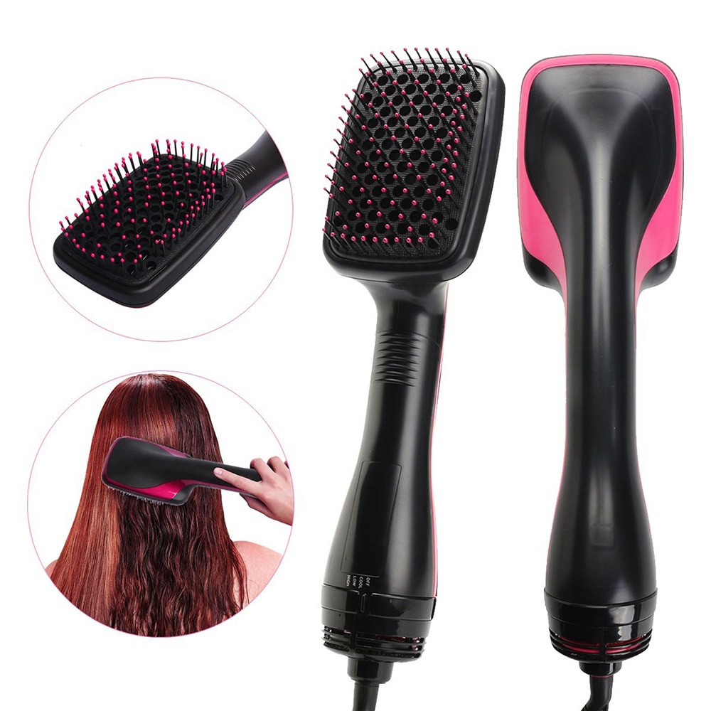 VIP link Hair Dryer Professional Blow Dryer Hair Styler Hot Air Brush One Step Hair Dryer and Volumizer Hairdryer Hairbrush