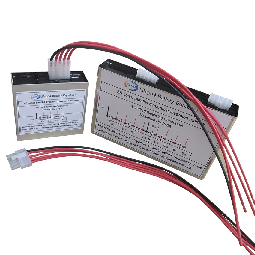 5A - 8A Active Balancer Equalizer 4S Lipo Lifepo4 Li-ion Battery BMS High Large Blance Current Dynamic Conversion Module Board