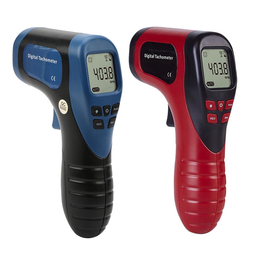 TL-900 Tachometer Laser Digital Tachometer Non-Contact Measuring Range:2.5-99999RPM Digital LCD Motor Wheel Lathe Speed Meter