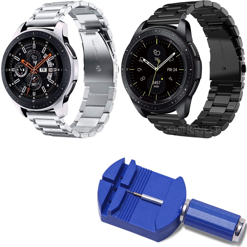 22MM 20MM Metal For Samsung Gear sport S2 S3 Classic Band amazfit gtr Strap huawei GT 2 42 46mm galaxy watch active 2 3 40 44mm