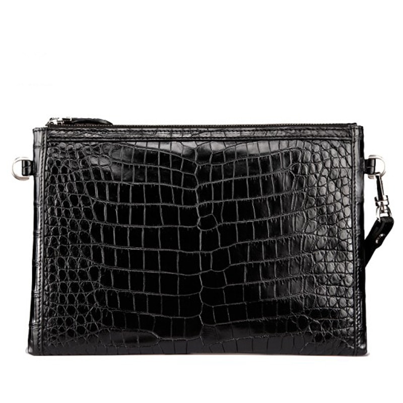 yinshang new arrival crocodile leather men clutch bag men bag Hand package business Hand bag fashion male bag