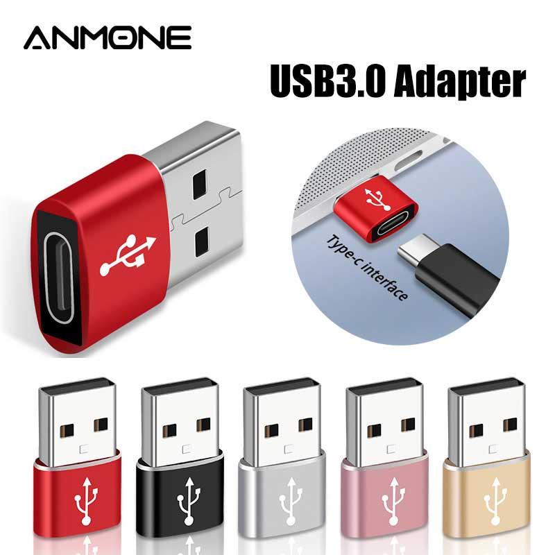 USB Type C OTG Adapter Type-C USB 3.0 Male to USB C Female OTG Data Adapter Converter Cable Adapter For Macbook iphone 11 pro