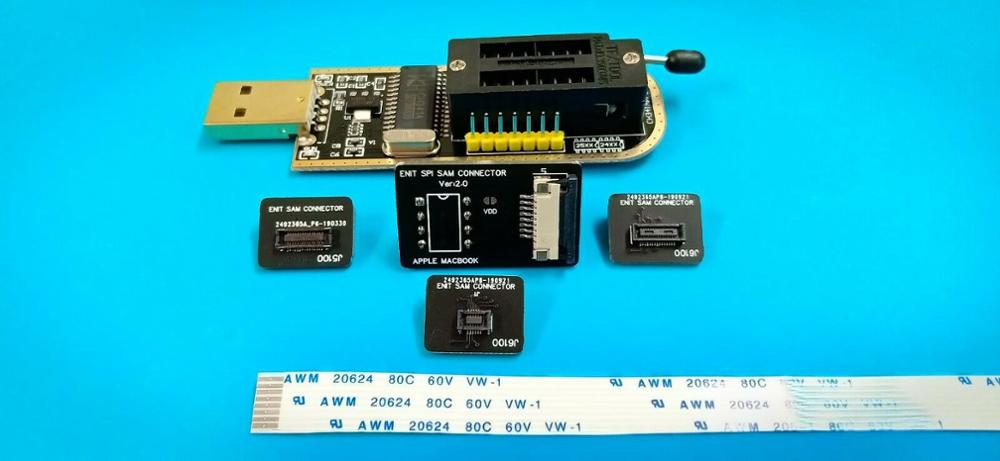 For APPLE MACBOOK PRO BIOS PROGRAMMER ENIT SAM Connector FLASH Service tool for Apple Macbook Pro MacBook Air 2010-2017