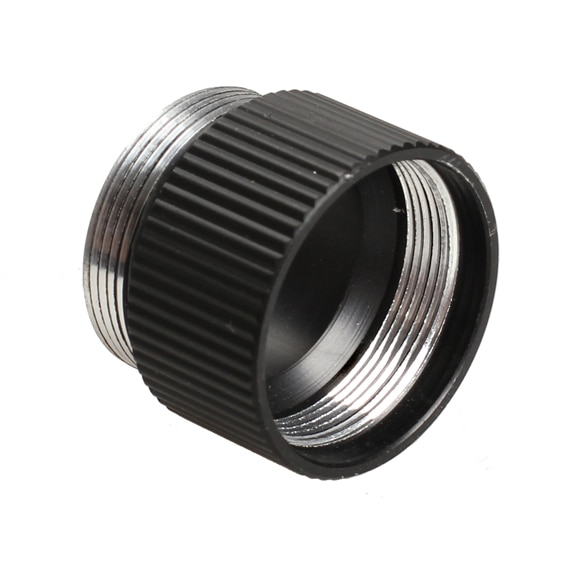 Extension Ring Tube Joint Adapter for Bright Flashlight 18650 Lithium Battery Lamp Holder Converter Battery Lamp Holder Converte