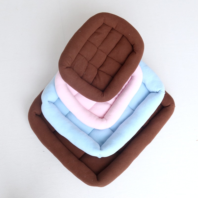 Square pet dog bed cat litter winter warm sleeping bed puppy nest soft and comfortable pet mattress