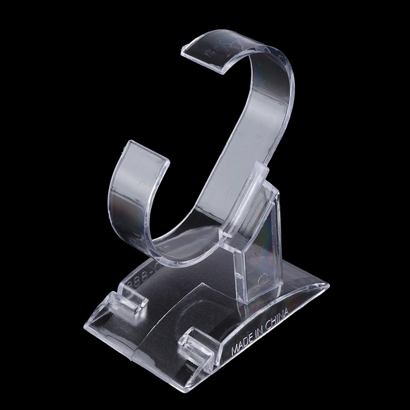 3Pcs Clear Transparent Wristwatch Stand Case Acrylic Watch Display Holder Stand Rack Showcase Tool