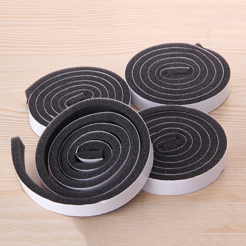 1 Meter 4pcs Tape Door And Window Sealing Strip Bathroom Window Glass Bathroom Family Air Door Heat Insulation Pad Home Decor