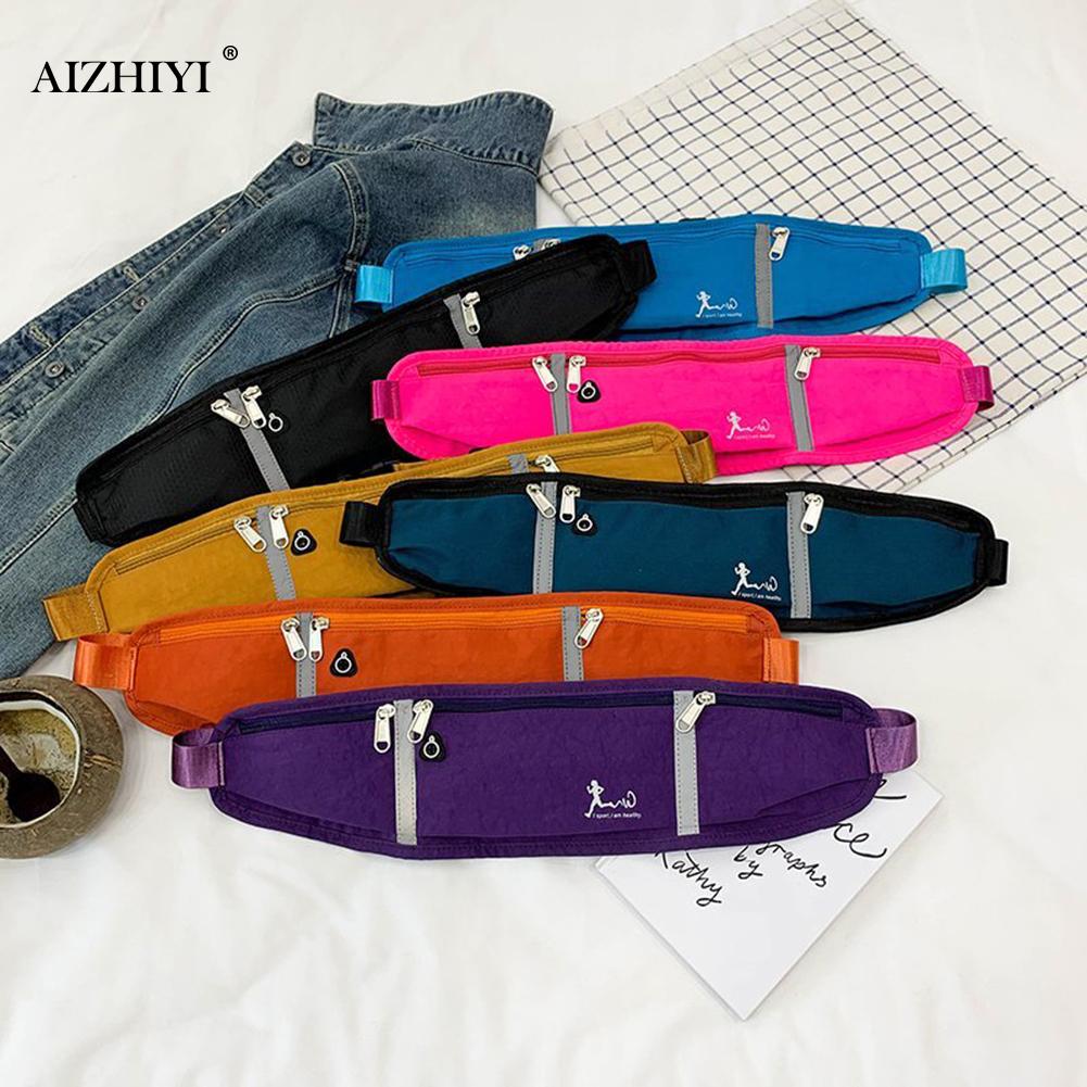 Waterproof Running Belt Bags Waist Bag Outdoor Sports Running Belt Bags Women for Iphone Phone Jogging Bags for Women Men Lady