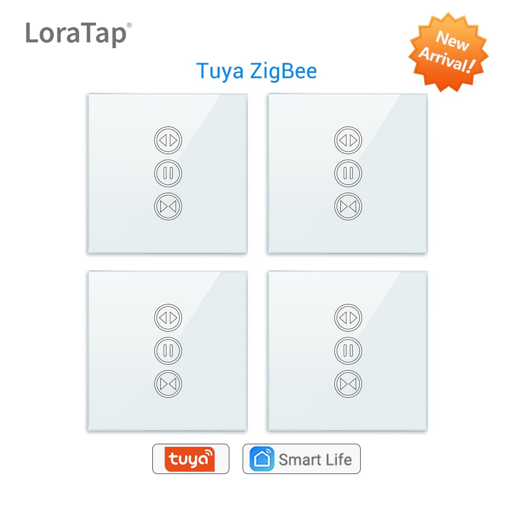 Tuya Smart Life ZigBee 3.0 Curtain Blind Switch for Roller Shutter Electric motor Google Home Alexa Echo Voice Control DIY