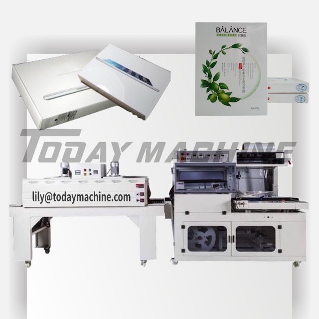 Full Automatic Carton POF PVC PP PE Film Sleeve Shrink Shrinking Wrapper Wrapping Sealing Packing Equipment Packaging Machine
