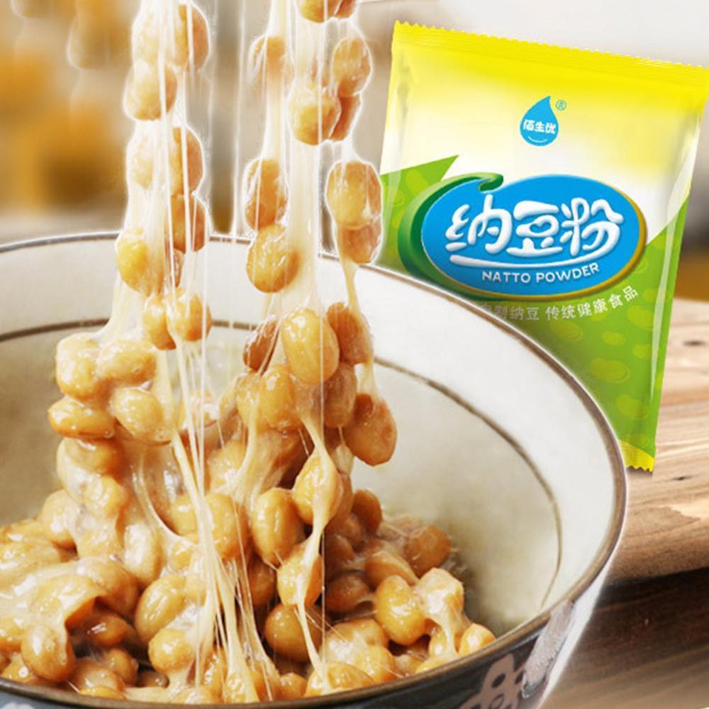 Bacillus subtilis natto bacillus natto DIY natto powder agent of nattokinase of Bacillus natto strain food powder bags Active