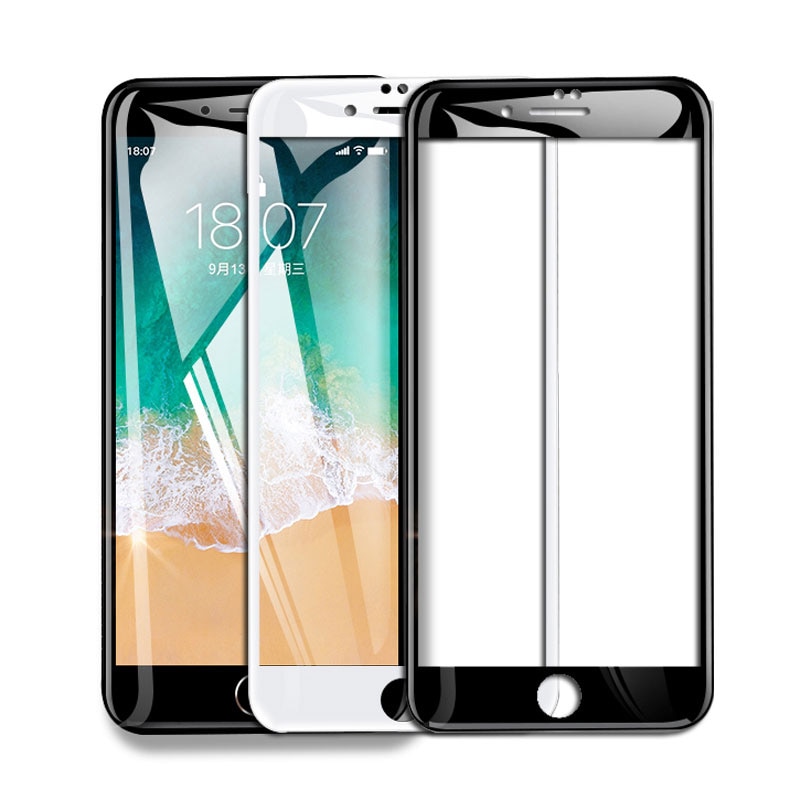 15D Tempered Glass For iPhone 7 8 6 6S Plus 5 5S SE 2020 Screen Protector iphone7 iphone8 iphone6 iphoneSE Protective Glass Film