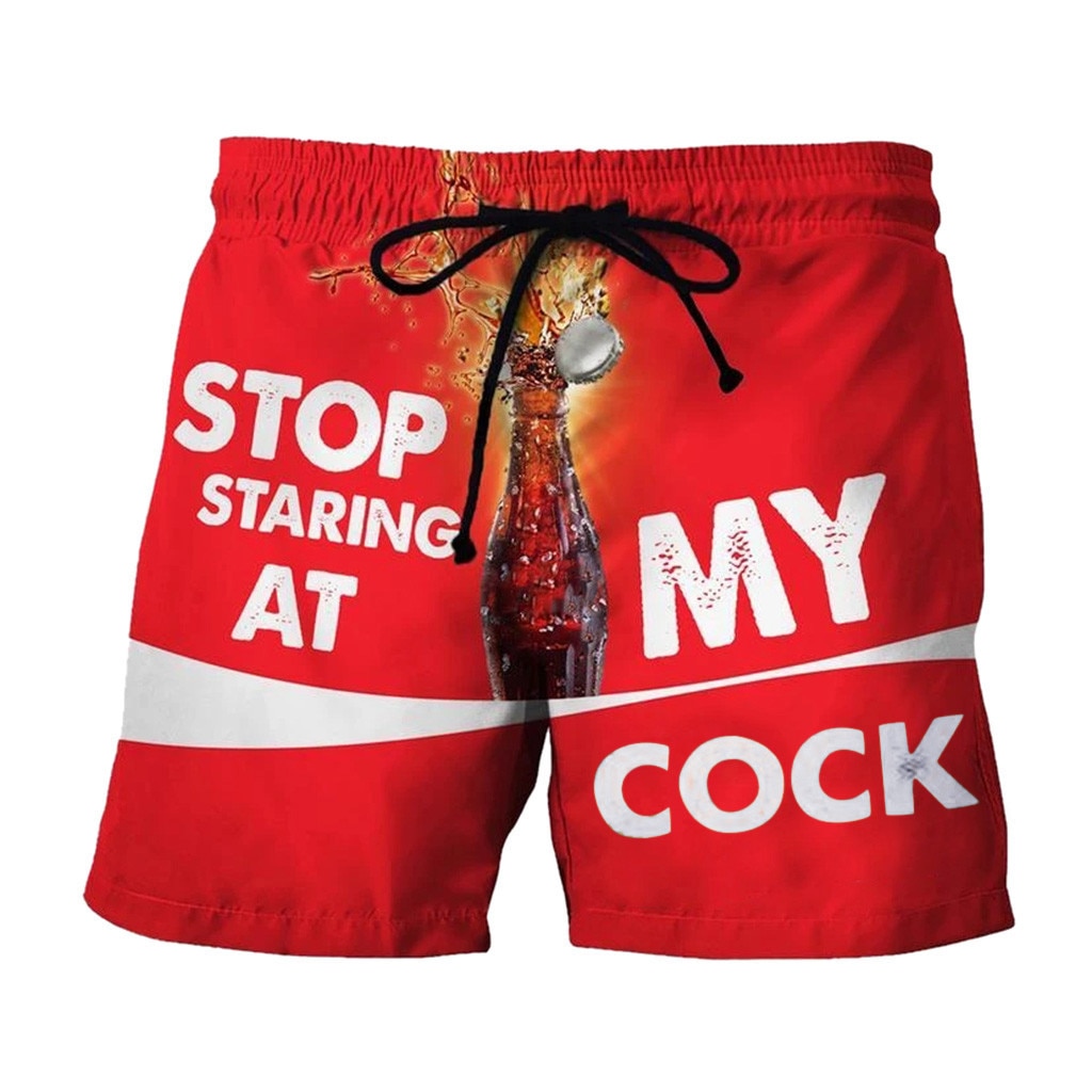 Shorts Men Drawstring Casual Printed Beach Work Trouser Shorts Hot Sell Swim Pants Quick-drying Movement Мужские Пляжные Шорты