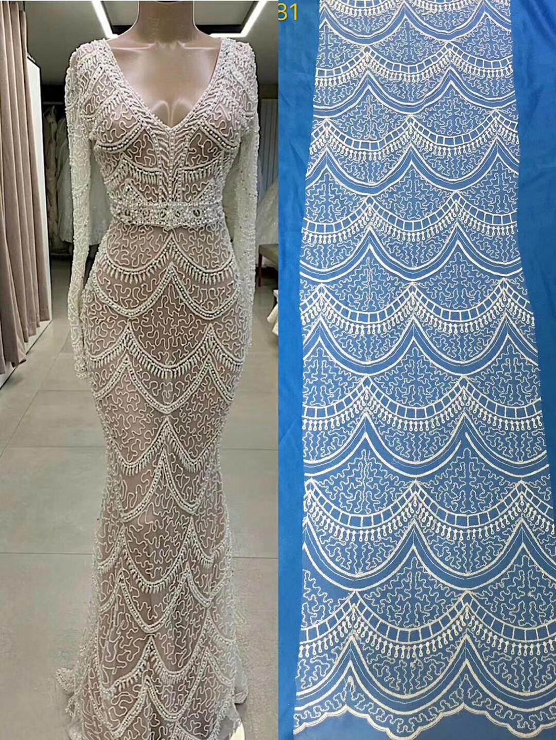 Embroidery Net Lace Fabric For dress Cloth wholesale African French Tulle Lace For Wedding 10YARDS