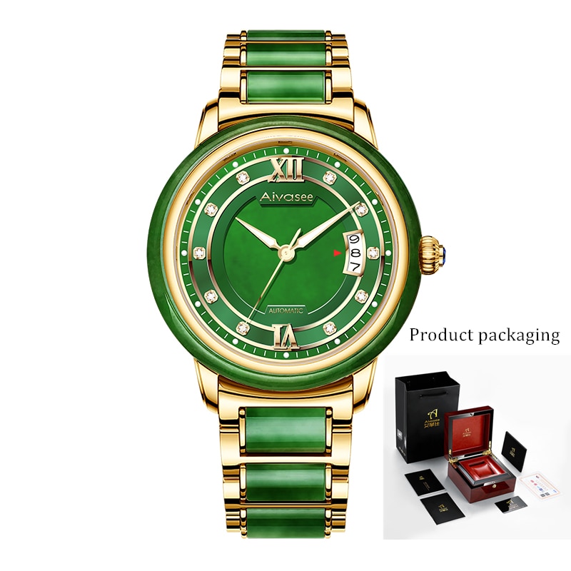 1963 watch pilot aviation business gift jade men watches automatic mechanical Creative personality classic couple women watches