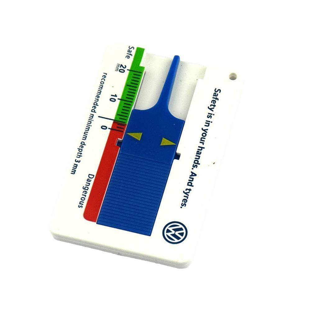 0-20mm Auto Car Tyre Tread Depthometer Depth Indicator Trailer Gauge Gage Tool Van Measure Motorcycle Supplies Measrement W Q4I5