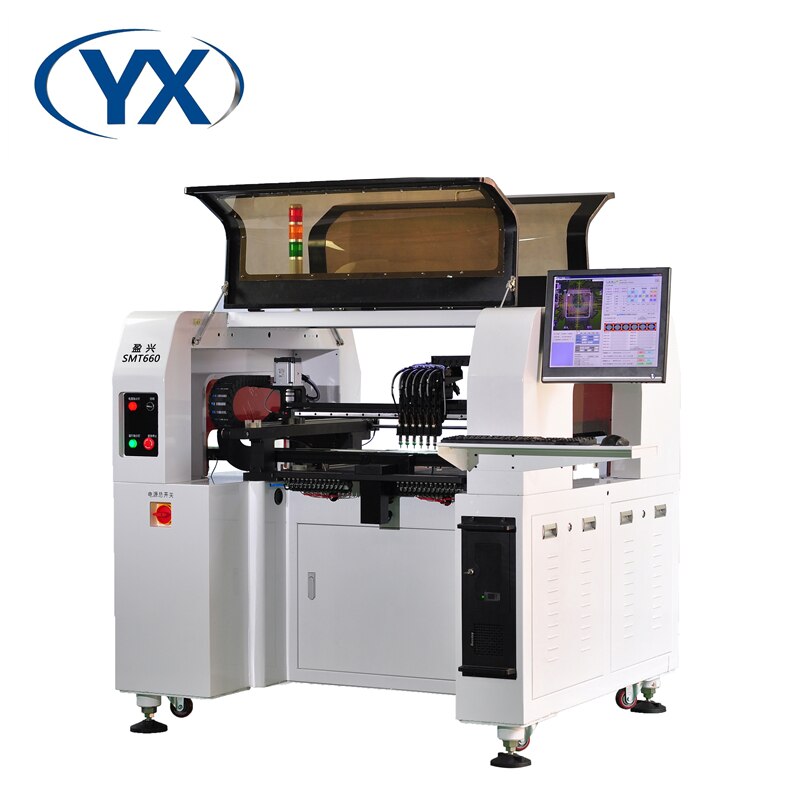 YingXing Latest Products PNP Machine SMT660/BGA Chip Machine Adaptive to 0201,0402,0603,0805,1206,diode,audion,SOT,QFP