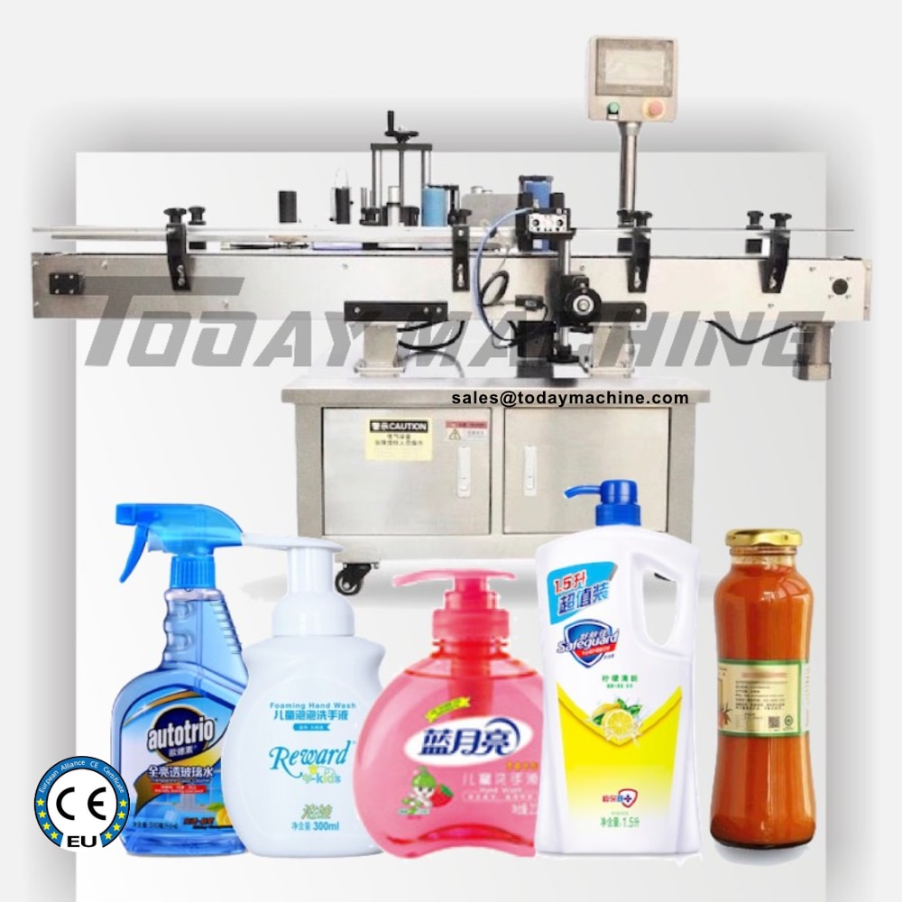 Sticker Labeling Machine Labeling Machine Round Bottles High Quality Sticker Labeling Machine Round Square Bottle