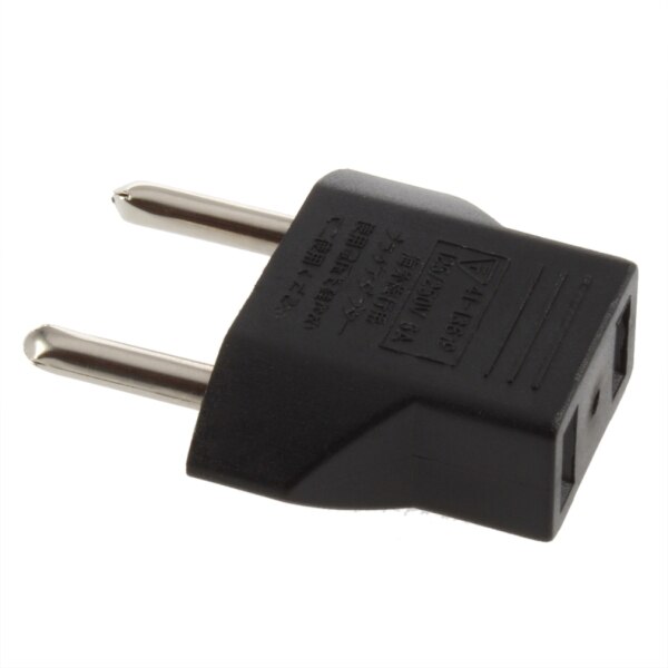 2017 New 1pcs Universal Travel US or EU to EU AC Plug Adapter Converter USA to Euro Europe Wall Power Charge Outlet Sockets